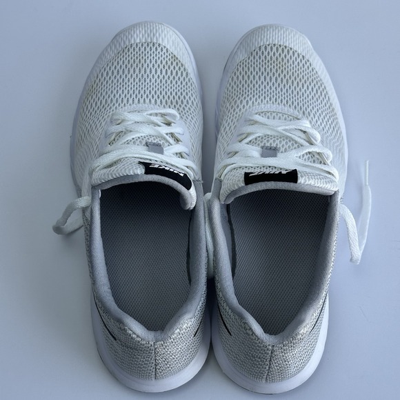 NIKE Flex Experience RN 6 Men's Running Shoes 881802-100 White/Wolf Grey NWD - Picture 8 of 9